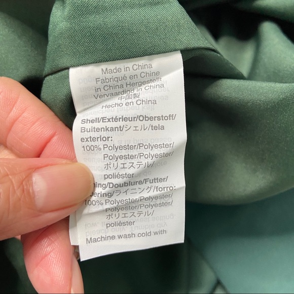 J. Crew | Green Knot-front Sheath Dress | 14 | NWT - Picture 7 of 8